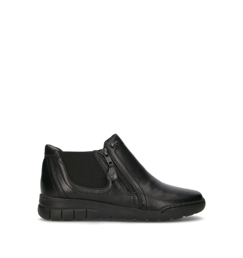 VALLEVERDE Scarpa comfort donna nera in pelle