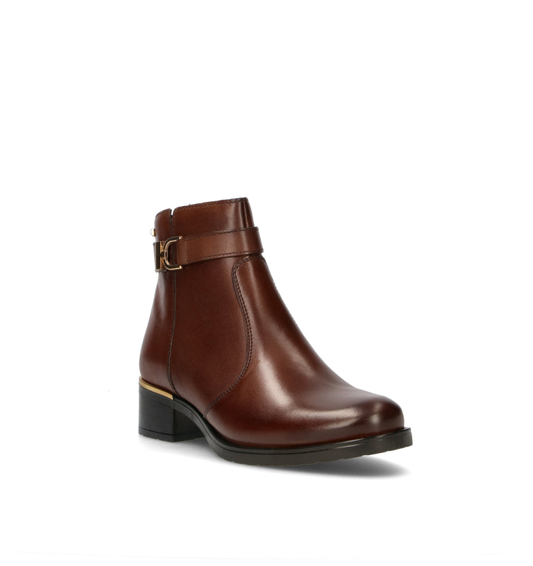 VALLEVERDE Tronchetto donna marrone in pelle