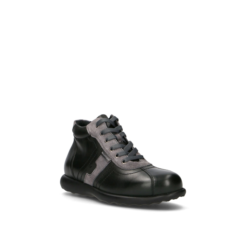 VALLEVERDE Sneaker uomo nera in pelle