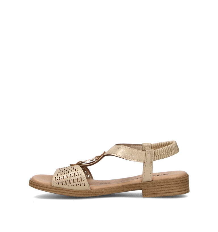 VALLEVERDE Sandalo donna platino