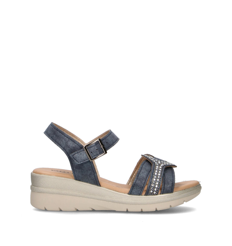 VALLEVERDE Sandalo donna blu