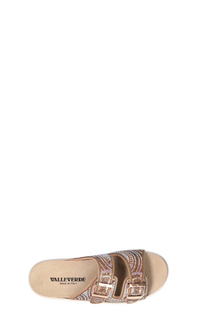 VALLEVERDE Ciabatta donna marrone
