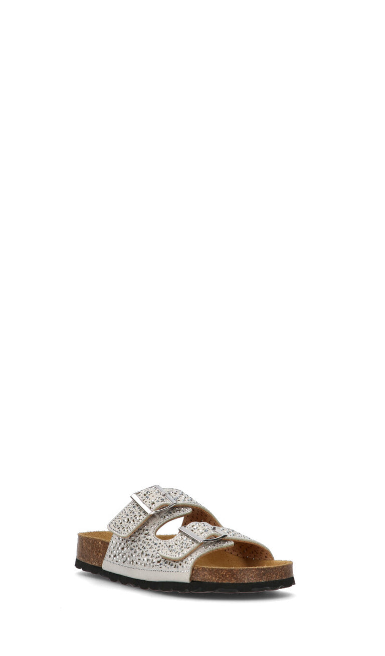 VALLEVERDE Ciabatta donna argento