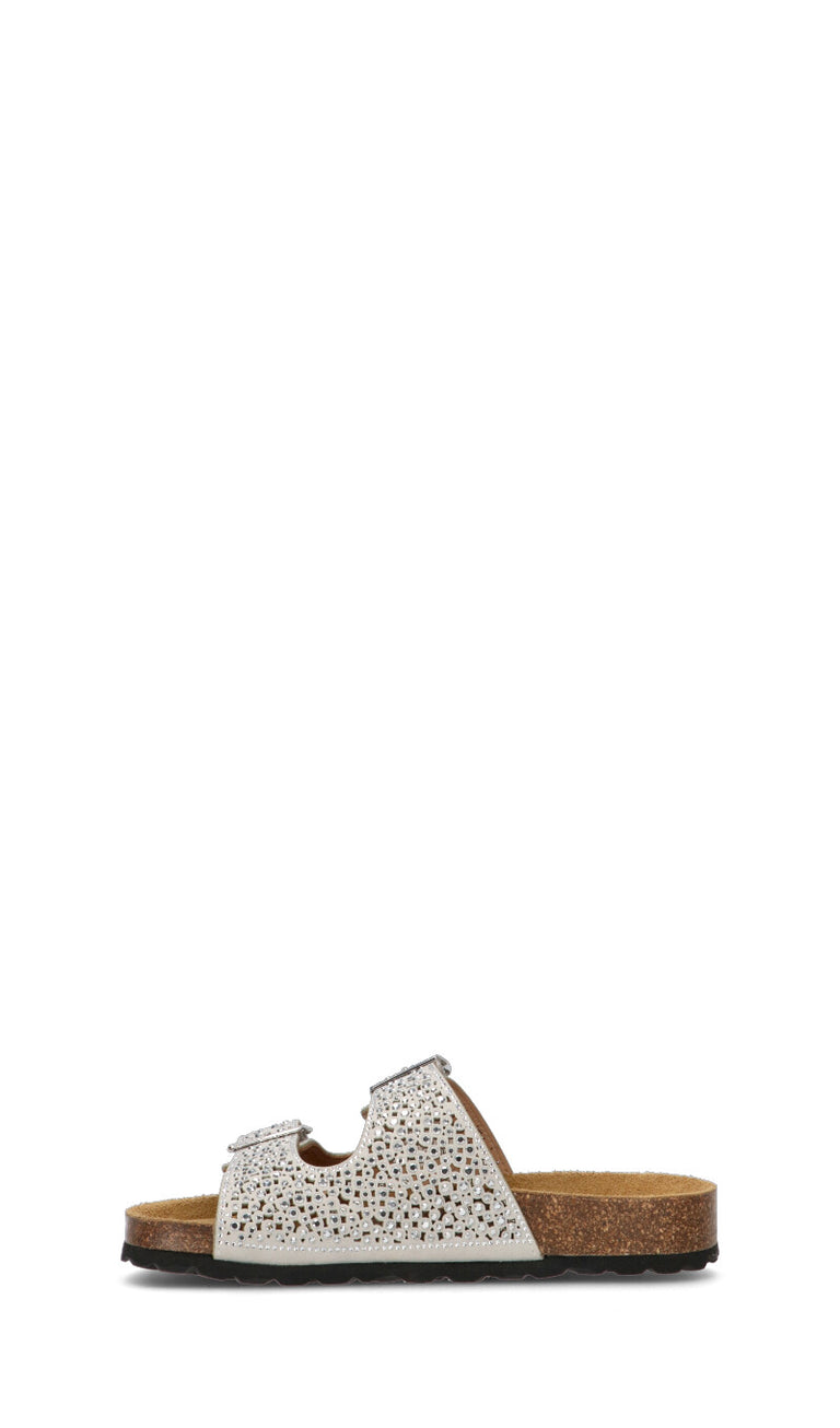 VALLEVERDE Ciabatta donna argento