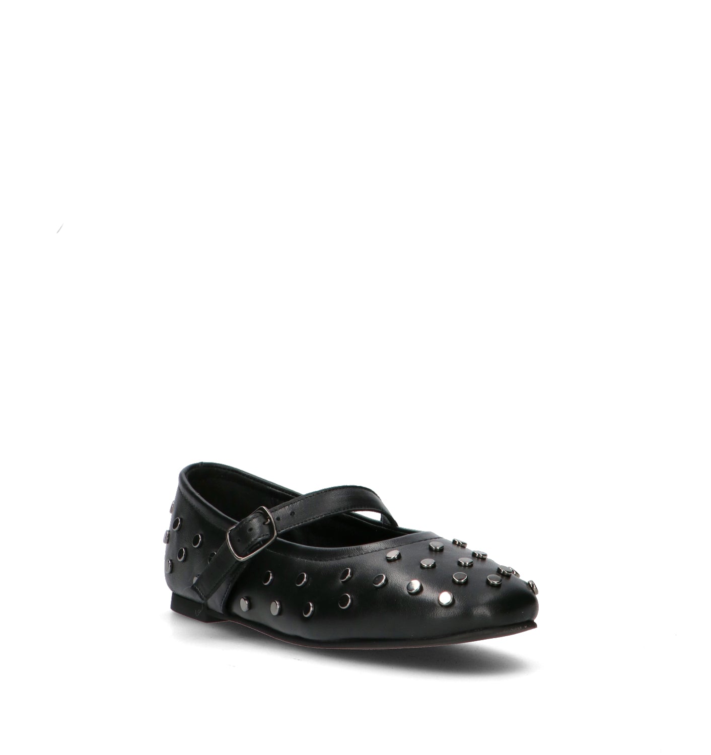 VARIOPINTO Ballerina donna nero in pelle