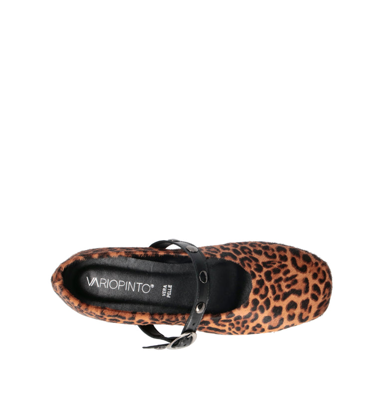 VARIOPINTO Ballerina donna maculata in cavallino