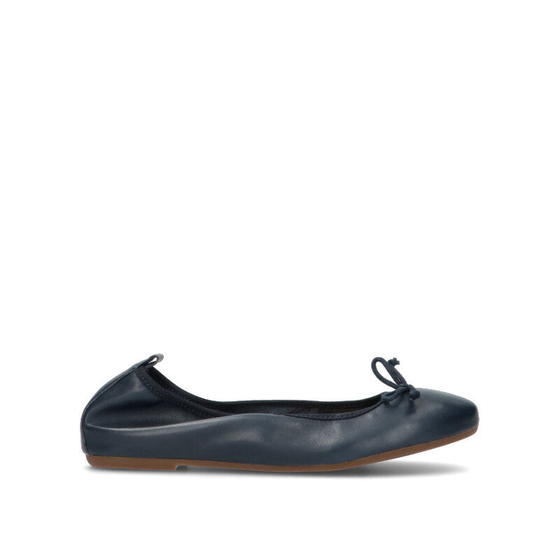 VARIOPINTO Ballerina donna blu in pelle