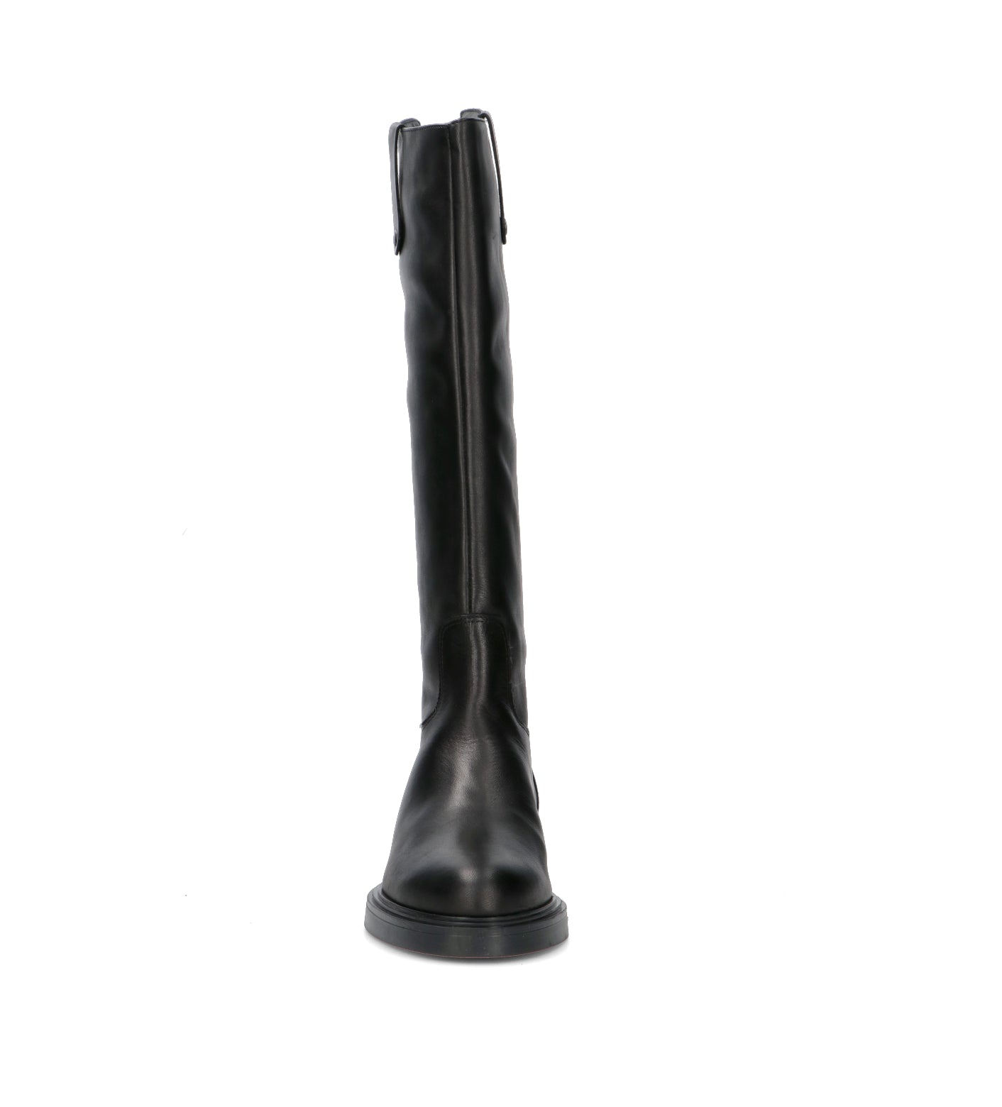 VARIOPINTO Stivale donna nero in pelle