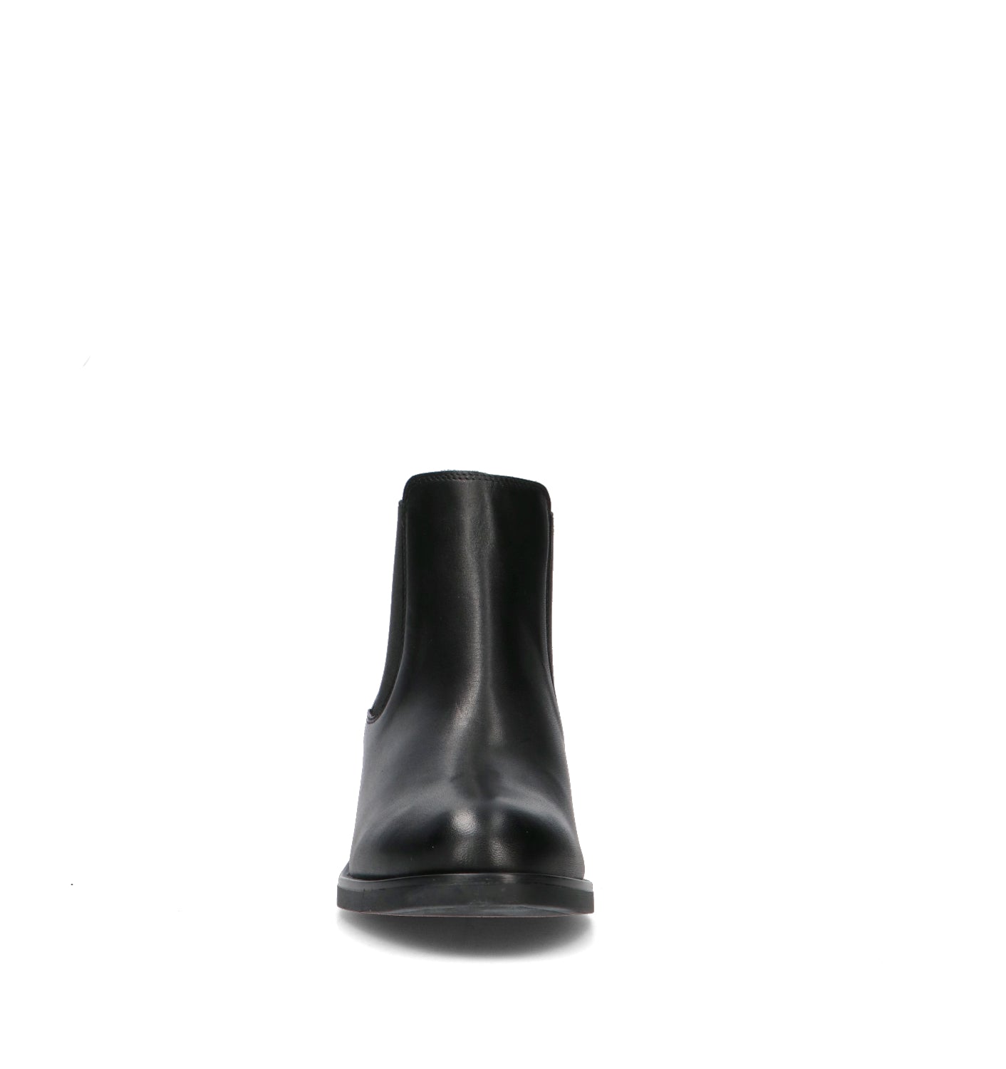 VARIOPINTO Tronchetto donna nero in pelle