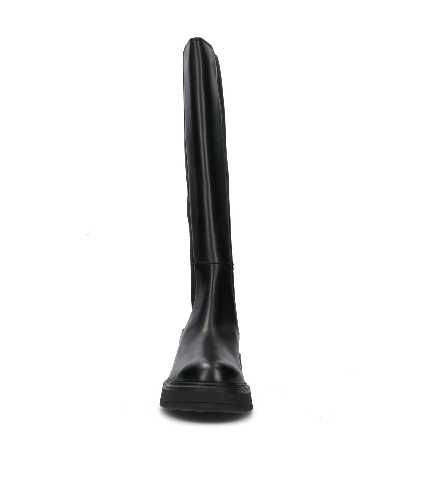 VARIOPINTO Stivale donna nero in pelle