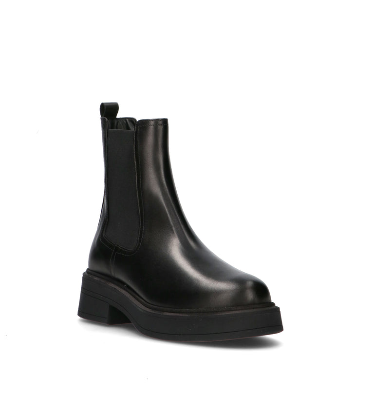 VARIOPINTO Beatles donna nero in pelle