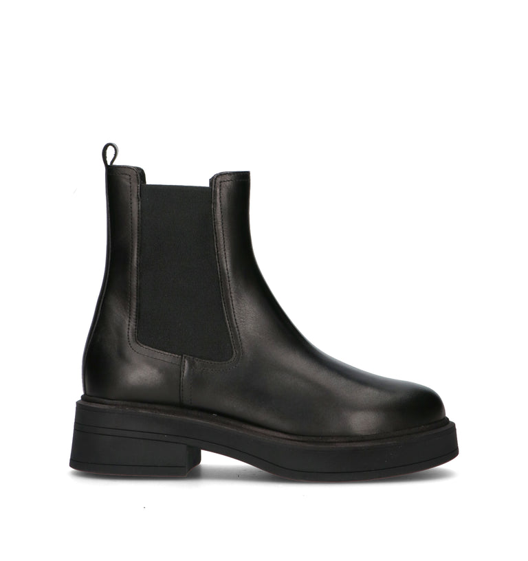 VARIOPINTO Beatles donna nero in pelle