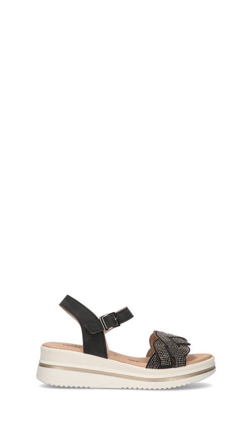 VALLEVERDE Sandalo donna nero
