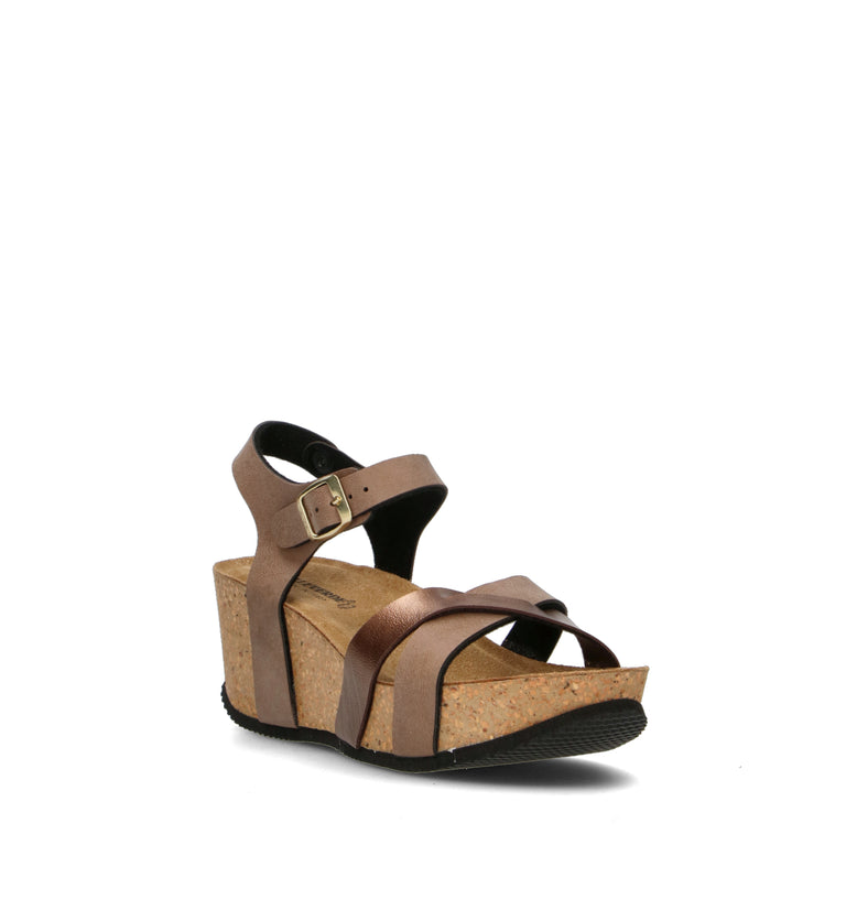 VALLEVERDE Sandalo donna marrone
