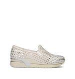 VALLEVERDE Mocassino donna bianco in pelle