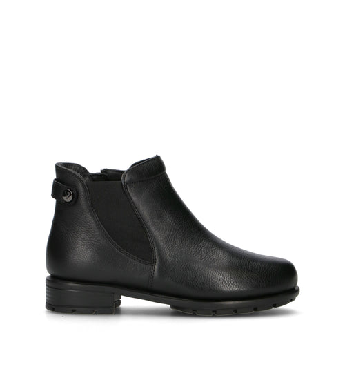VALLEVERDE Tronchetto donna nero in pelle