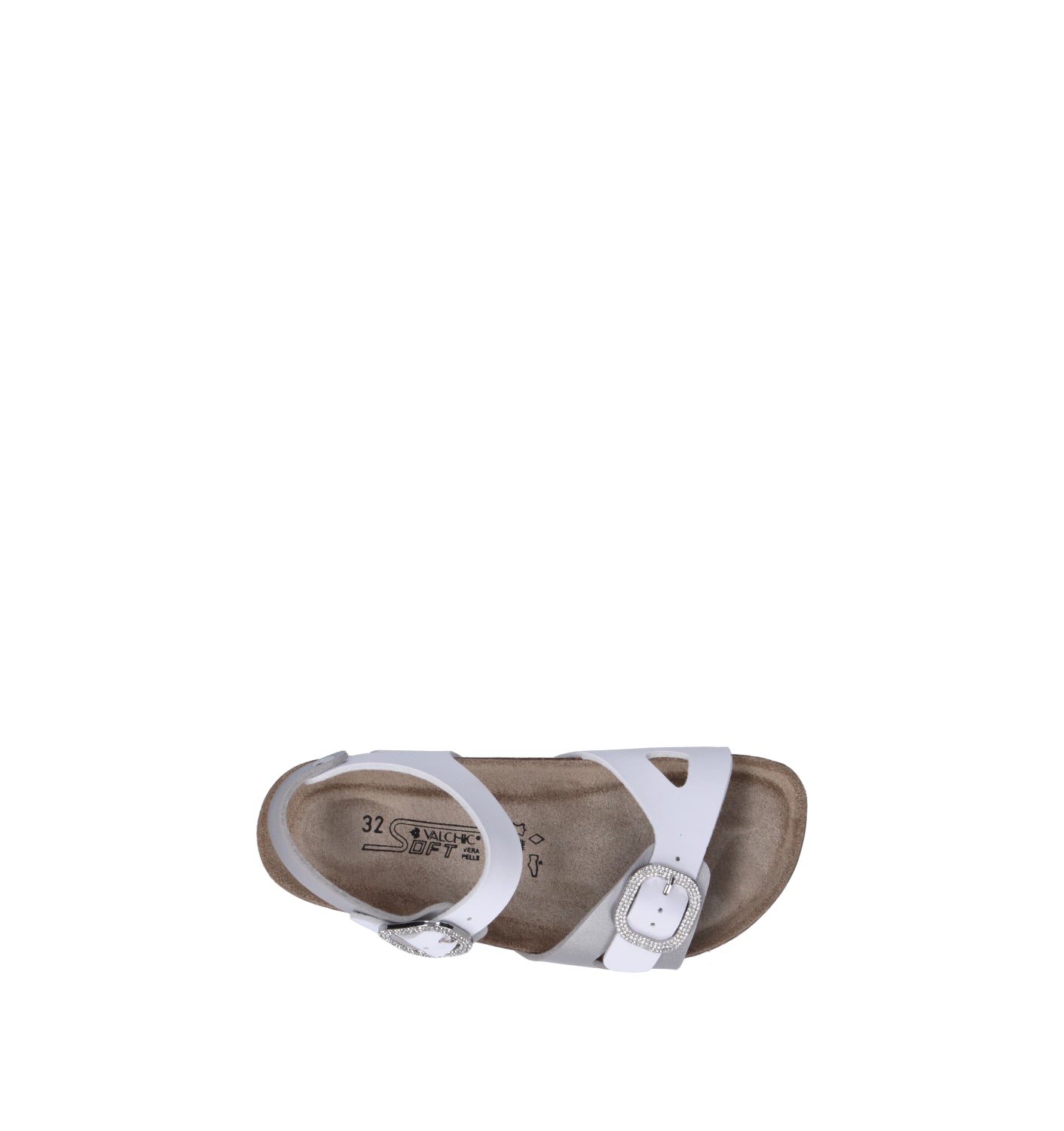 VALCHIC Sandalo bimba bianco/grigio