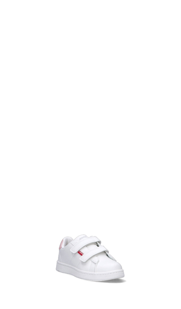 LEVI'S Sneaker bimba bianca/rosa