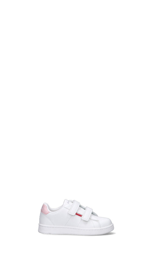 LEVI'S Sneaker bimba bianca/rosa