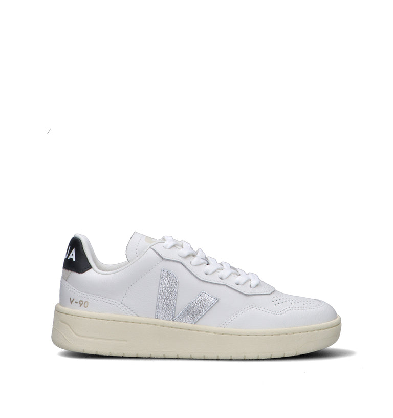 VEJA Sneaker donna bianca in pelle