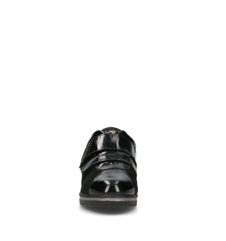 VALLEVERDE Scarpa comfort donna nera in suede