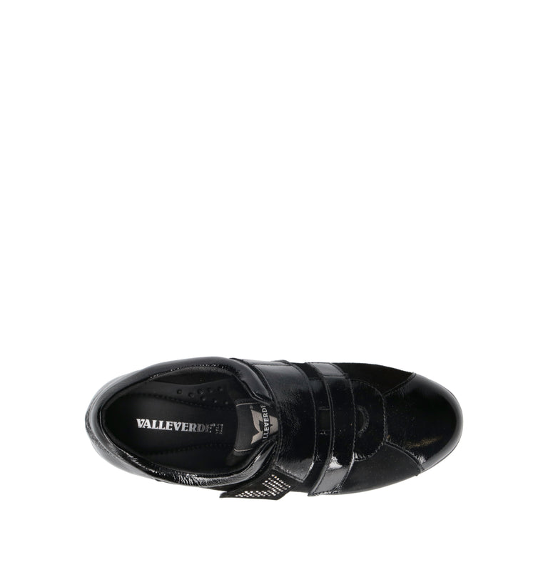VALLEVERDE Scarpa comfort donna nera in suede