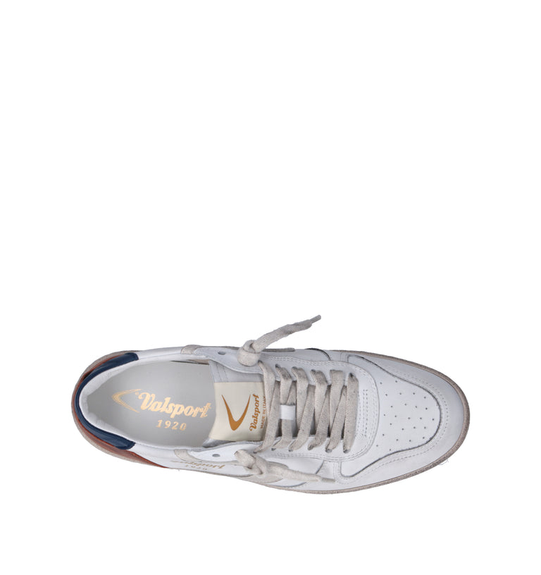 VALSPORT DAVIS HERITAGE Sneaker uomo bianca in pelle