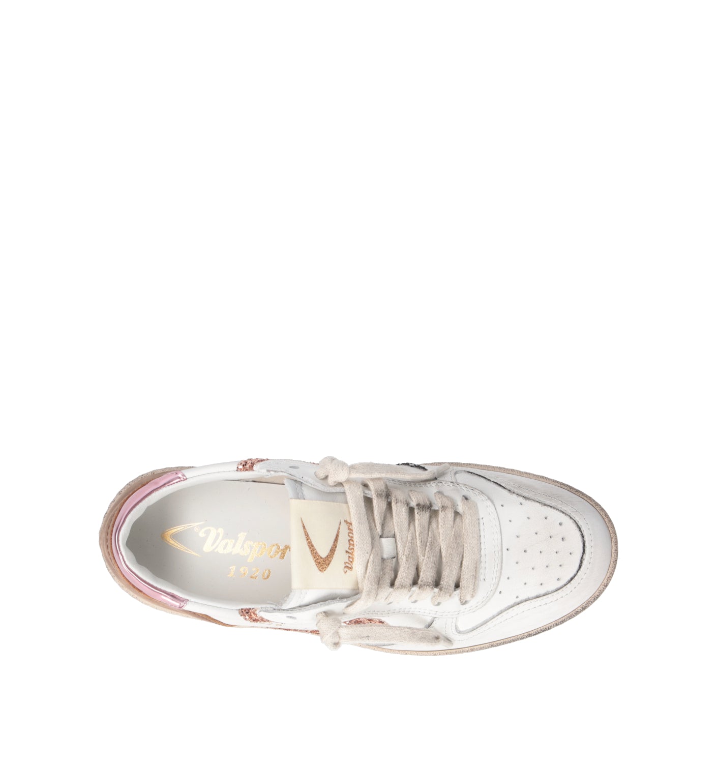 VALSPORT DAVIS Sneaker donna bianca in pelle