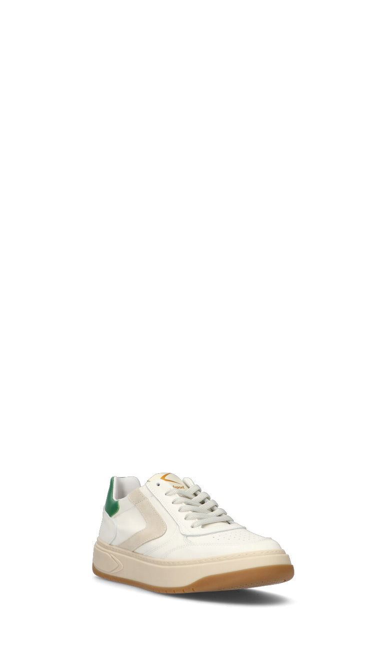 VALSPORT HYPE Sneaker uomo bianca/verde in pelle
