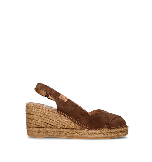 VIDORRETA Espadrillas donna testa di moro in suede