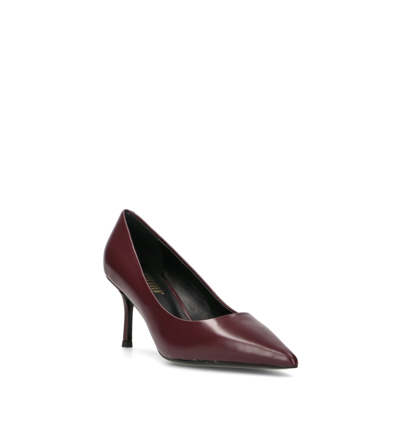 VIOLABLU' Décolleté donna bordeaux in pelle