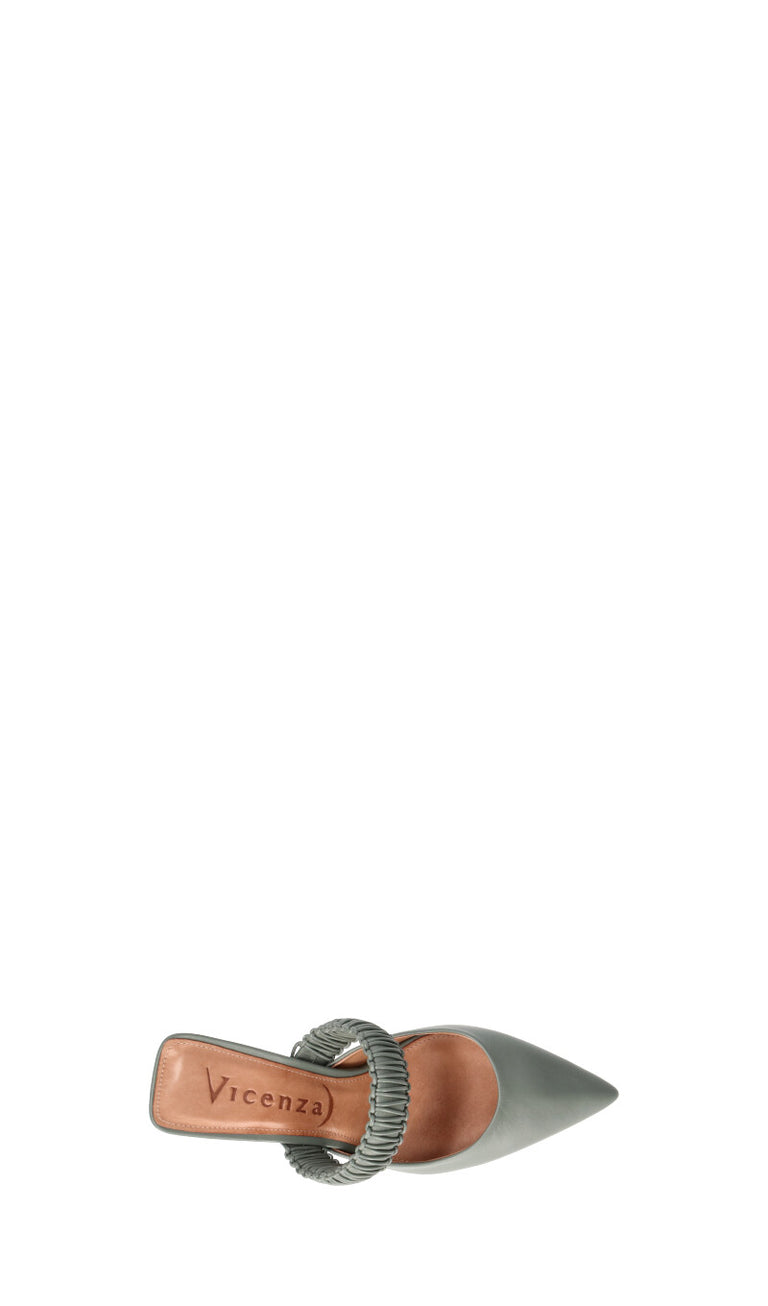VICENZA Slingback donna grigia in pelle