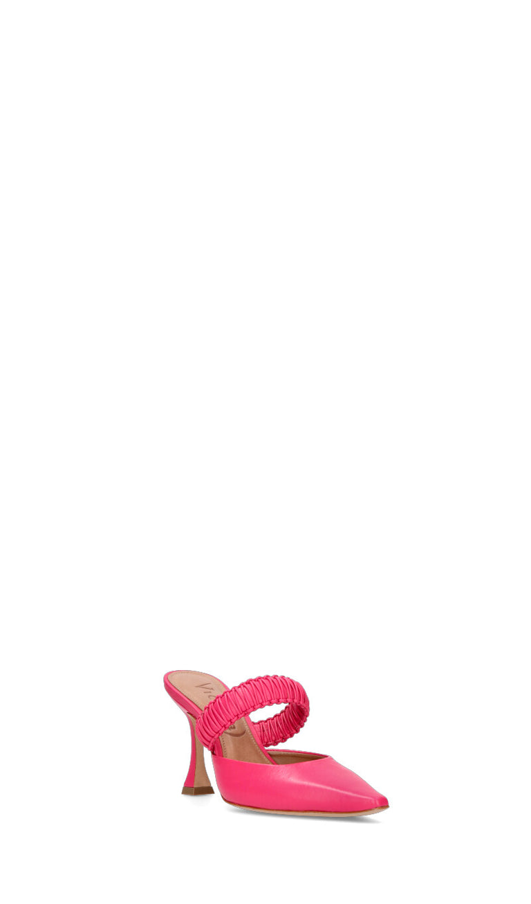 VICENZA Slingback donna rosa in pelle
