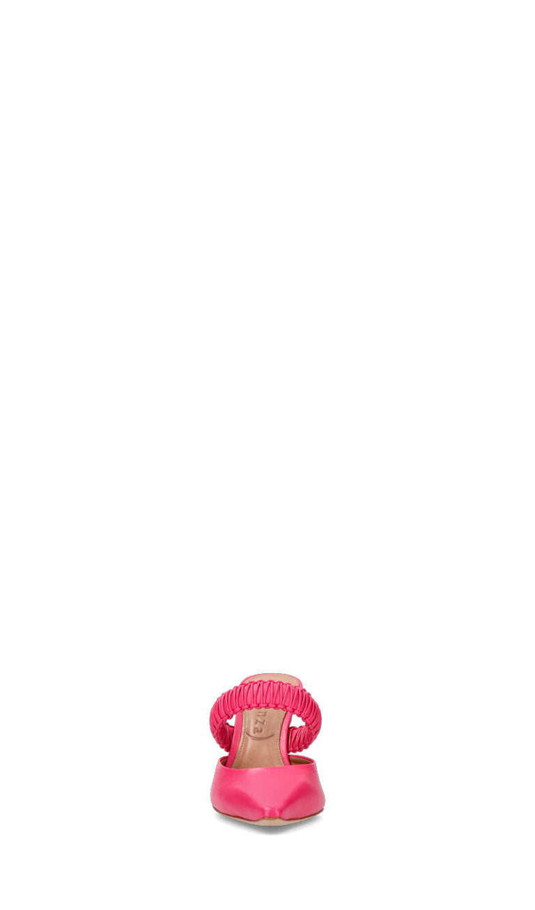 VICENZA Slingback donna rosa in pelle