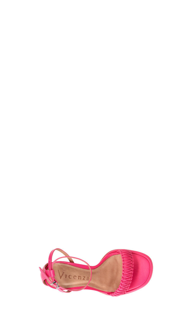 VICENZA Sandalo donna rosa in pelle