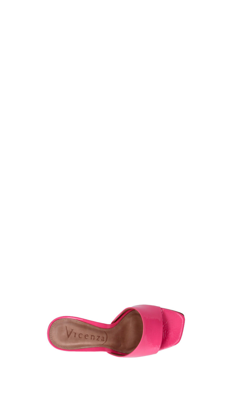 VICENZA Ciabatta donna rosa in pelle
