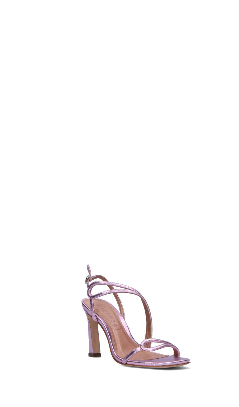 VICENZA Sandalo donna rosa in pelle
