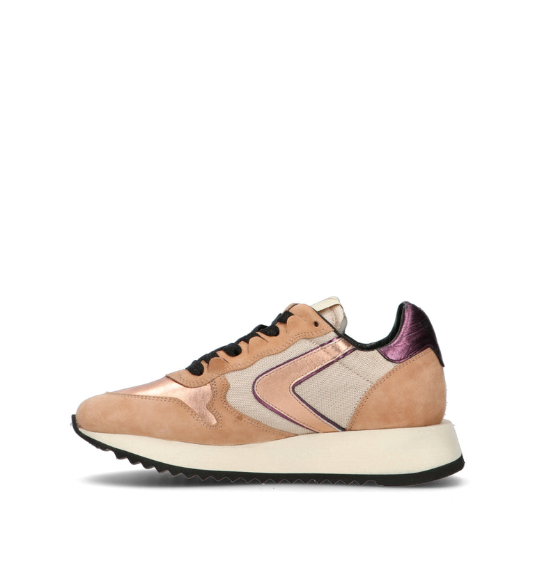 VALSPORT MAGIC RUN Sneaker donna salmone in pelle
