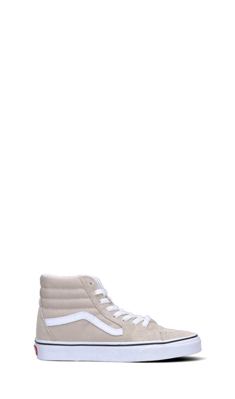 VANS SK8-HI Sneaker donna beige in suede