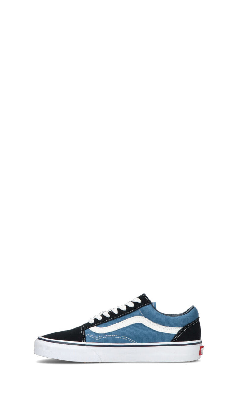 VANS OLD SKOOL Sneaker donna blu in pelle Quellogiusto