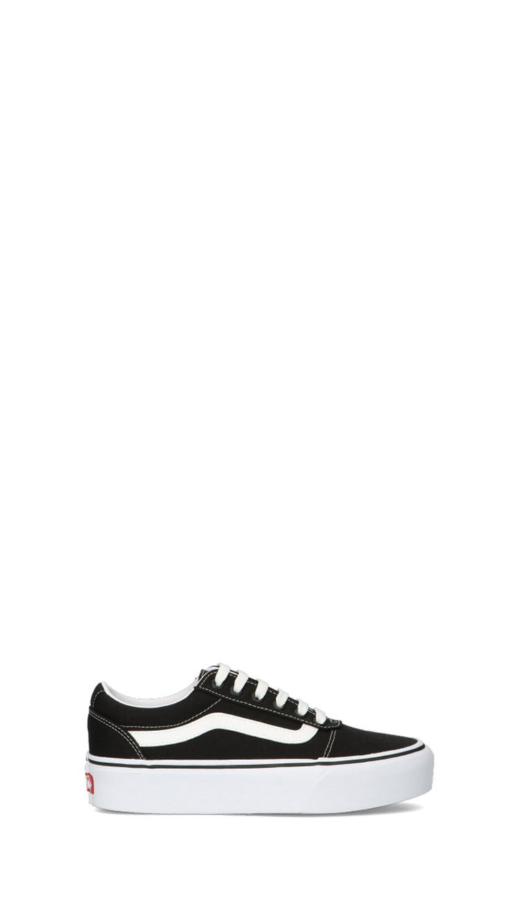 VANS WARD PLATFORM Sneaker donna nera/bianca