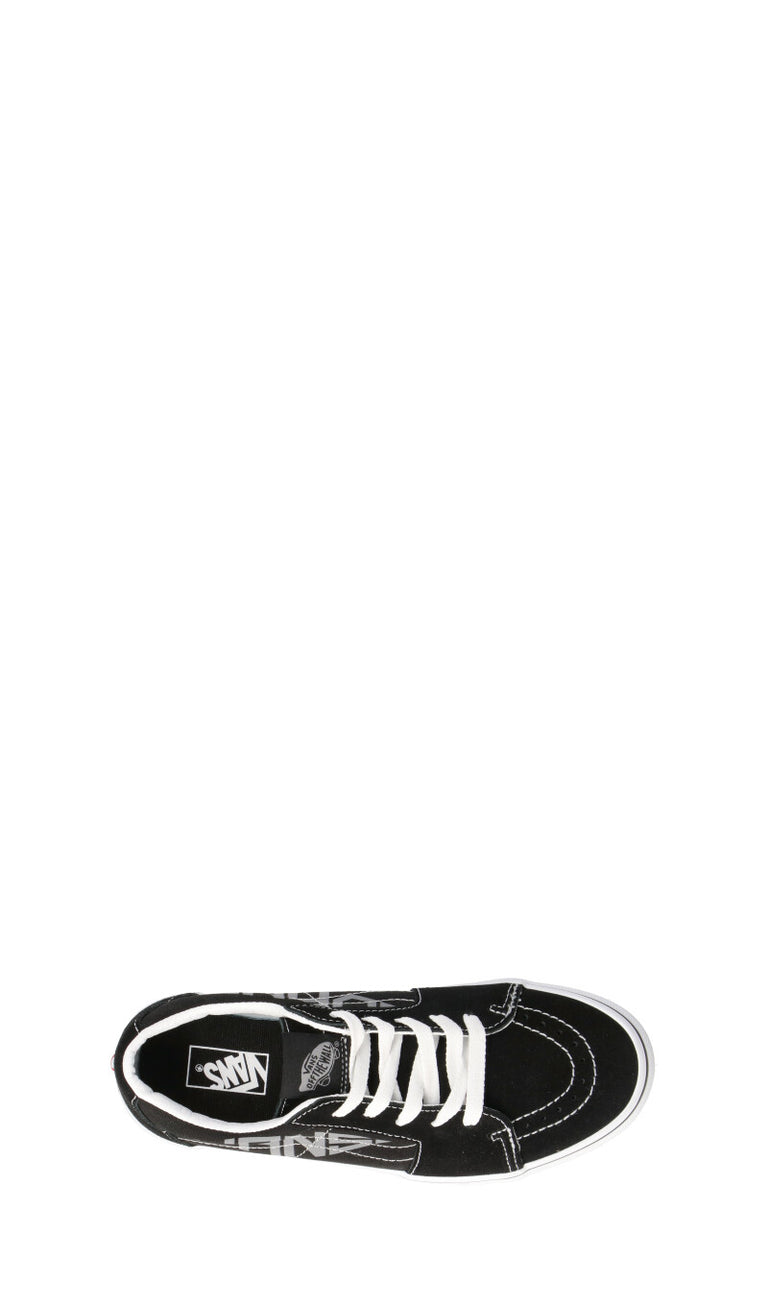 VANS SK8-LOW LOGO Sneaker donna nera in pelle