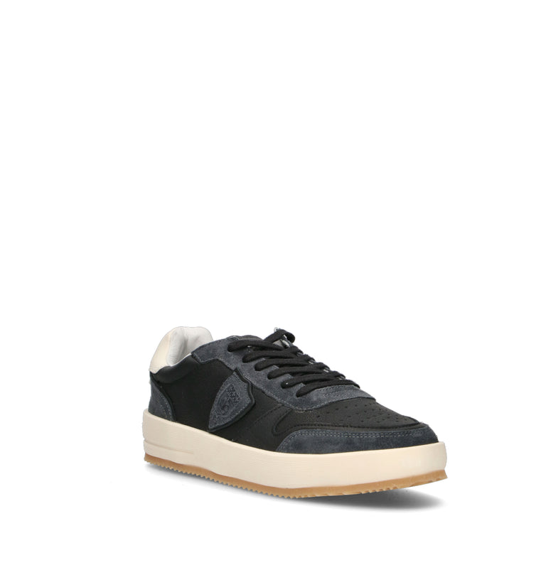PHILIPPE MODEL Sneaker uomo nera in pelle