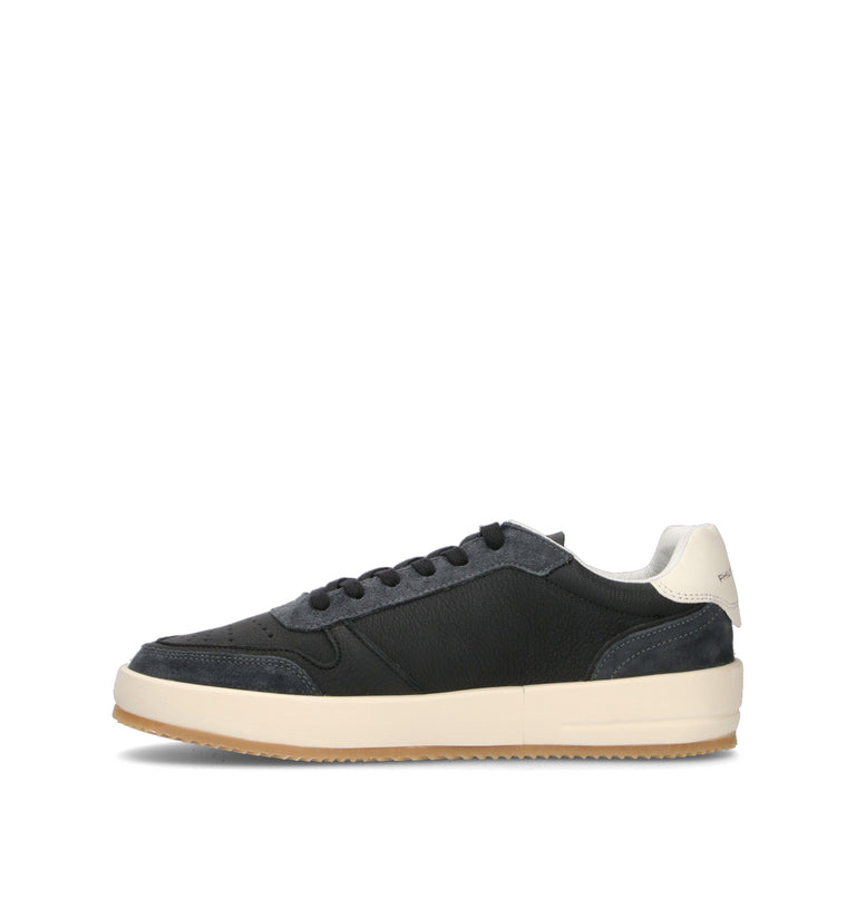 PHILIPPE MODEL Sneaker uomo nera in pelle