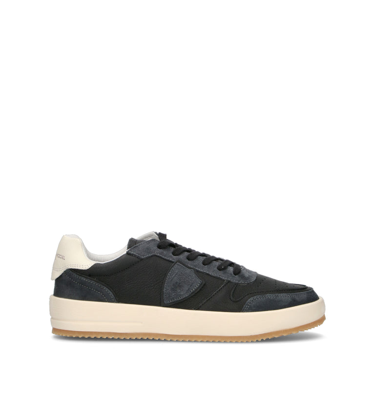 PHILIPPE MODEL Sneaker uomo nera in pelle