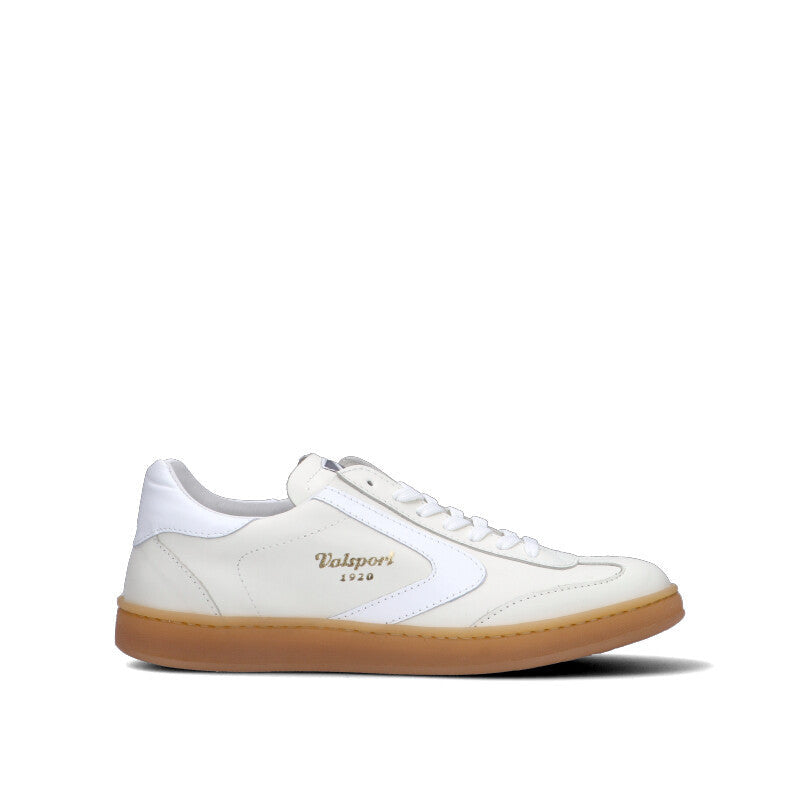 VALSPORT - OLIMPIA Sneaker uomo bianca in pelle