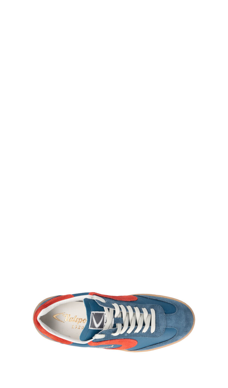 VALSPORT OLIMPIA Sneaker uomo blu/rossa in pelle