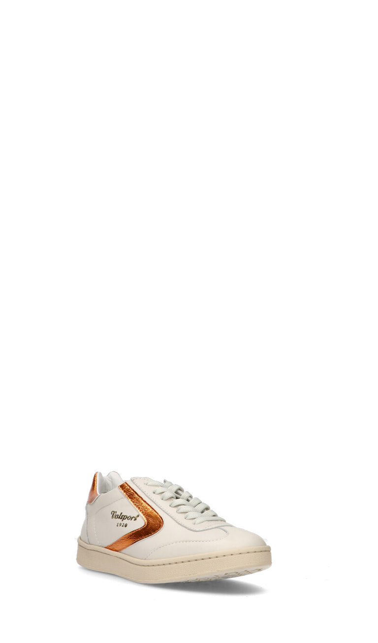 VALSPORT OLIMPIA Sneaker donna bianca/arancio in pelle