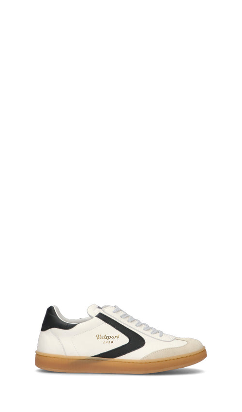 VALSPORT OLIMPIA Sneaker uomo bianca/nera in pelle