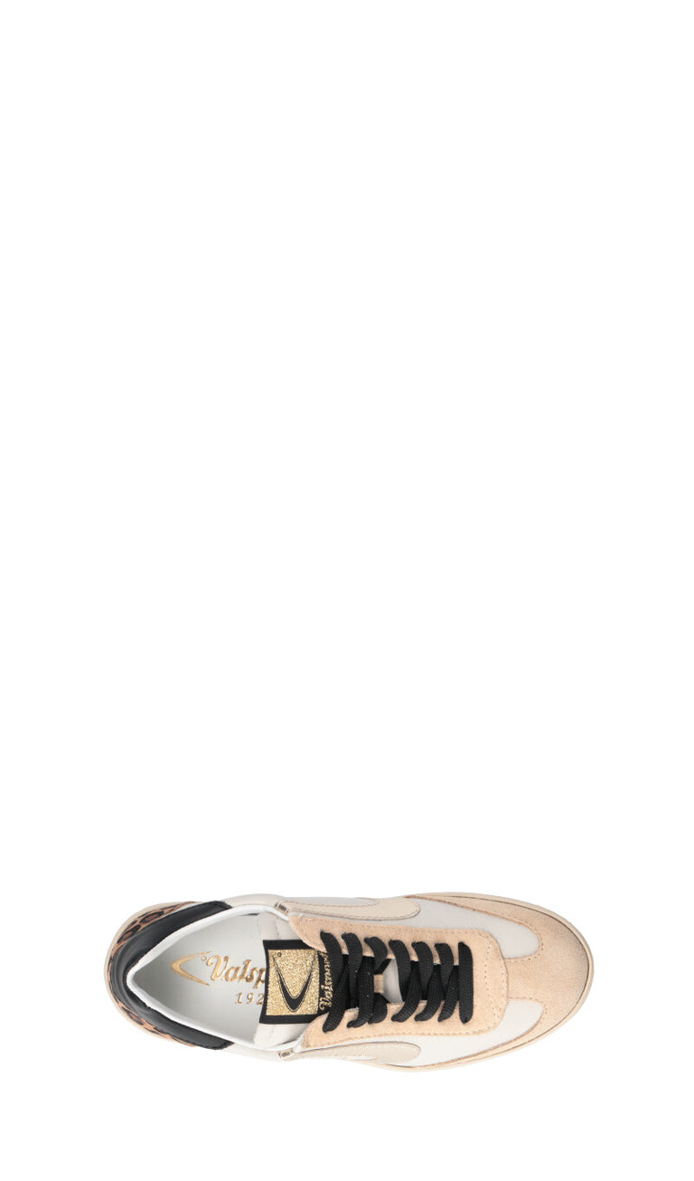 VALSPORT OLIMPIA Sneaker donna bianca/maculata in pelle